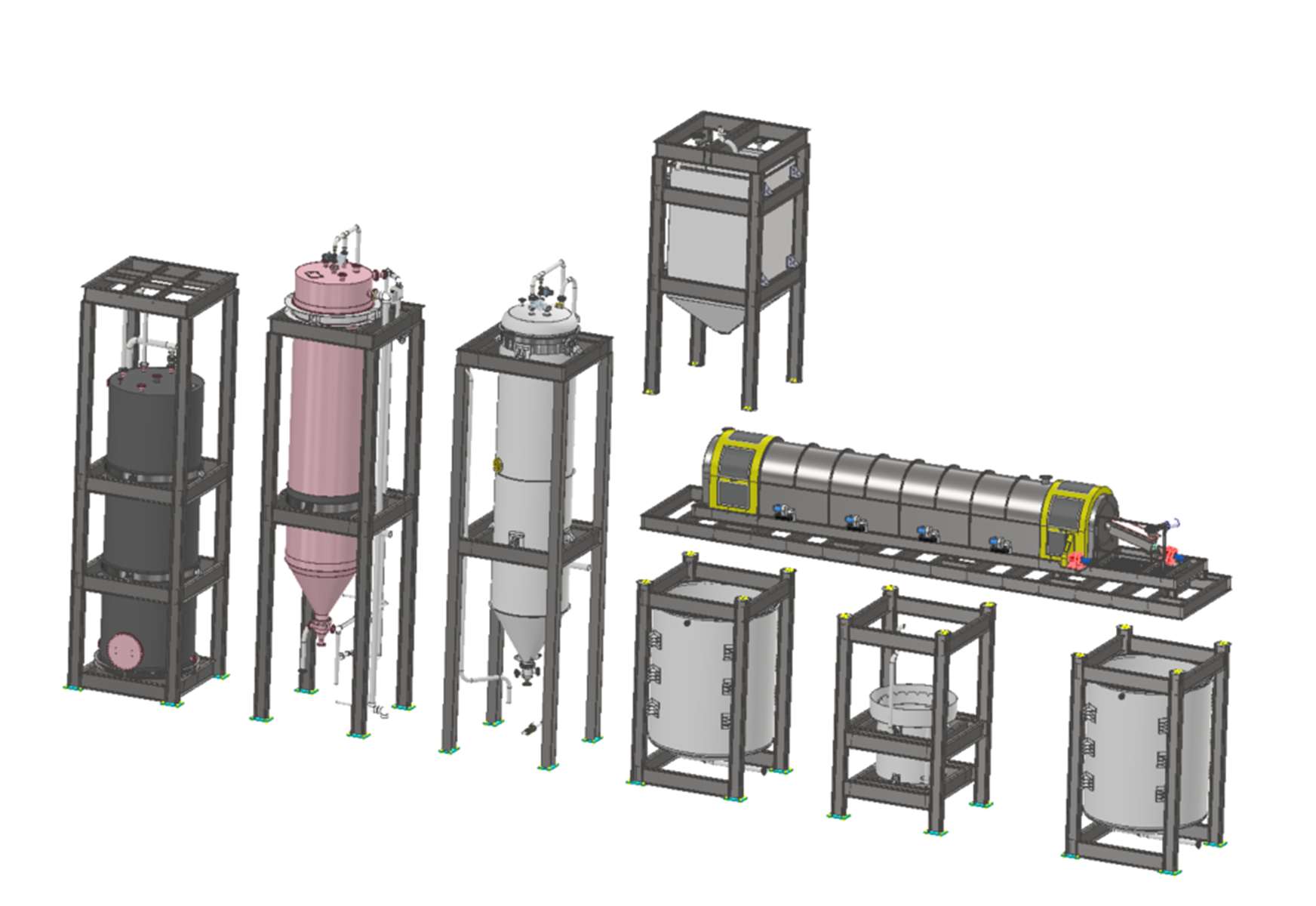 CGS MOD-BLOC modular vessel and equipment structures